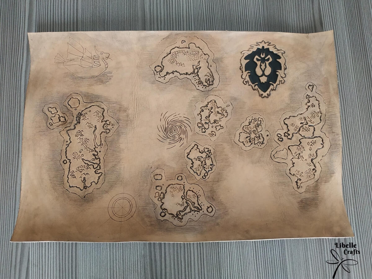   Azeroth trkp Alliance szimblummal